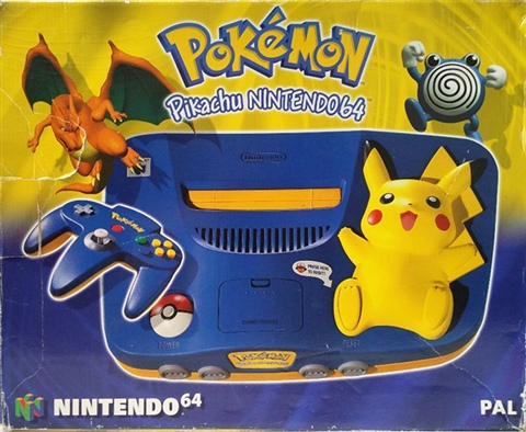Nintendo 64 Pikachu Blue, Caja - CeX (IC): - Comprar, vender, Donar